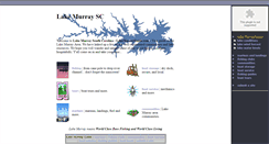 Desktop Screenshot of lakemurrayguide.com